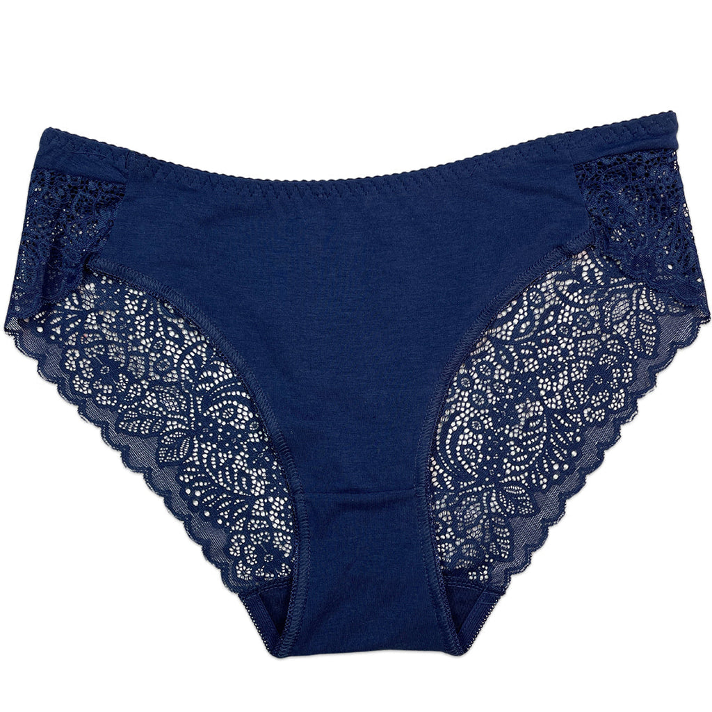 Pack of 3 Briefs Panties - Lace Charm