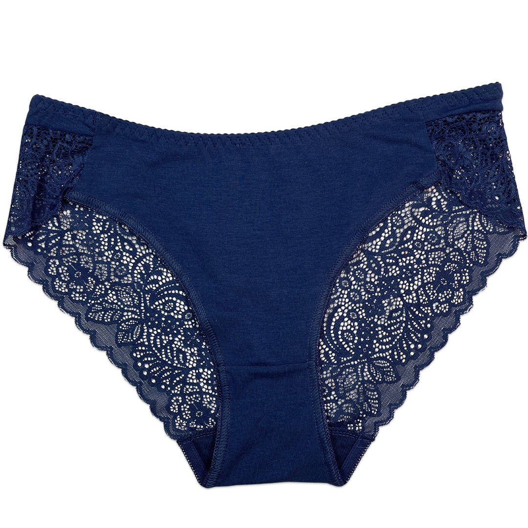 Pack of 3 Briefs Panties - Lace Charm