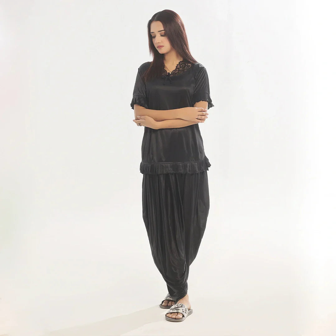Patiala Silk Pajama Suit
