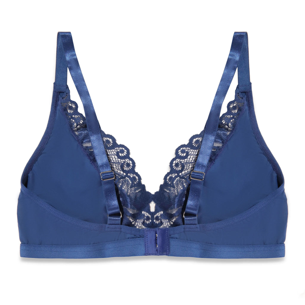 Non Padded Bra - Sapphire Lace