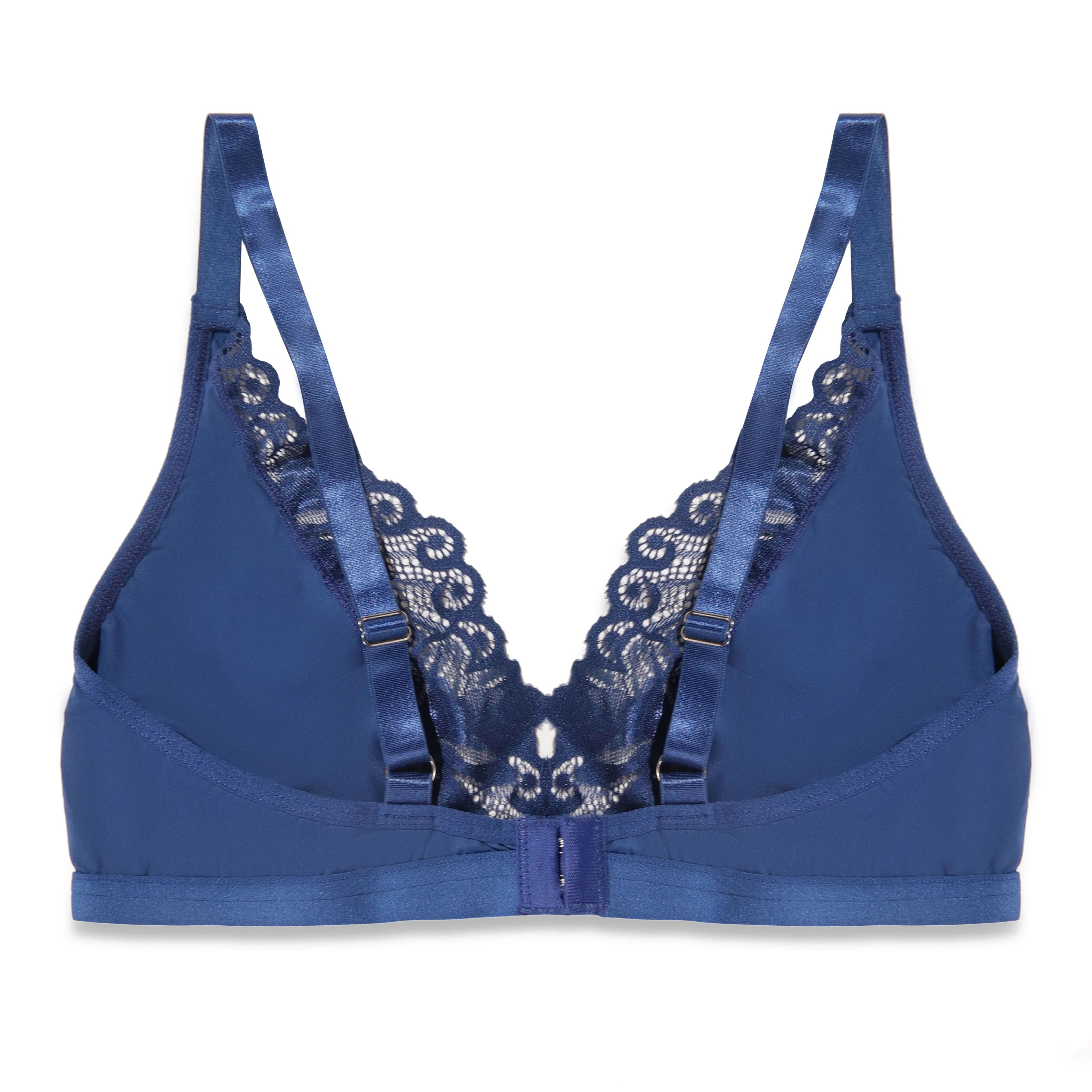 Non Padded Bra - Sapphire Lace