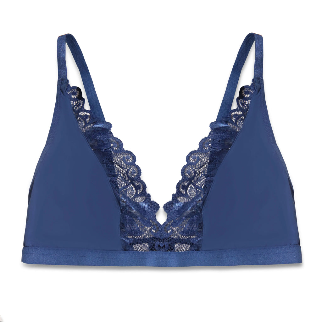 Non Padded Bra - Sapphire Lace