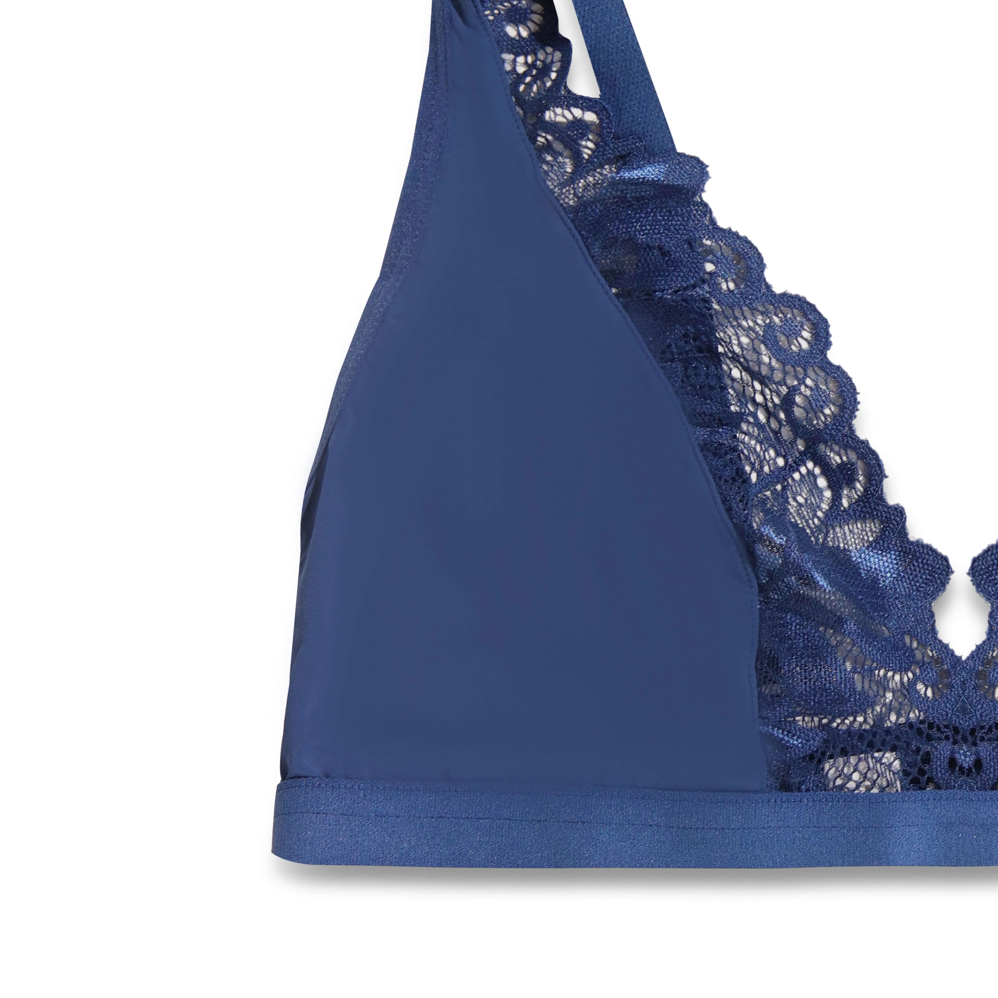 Non Padded Bra - Sapphire Lace