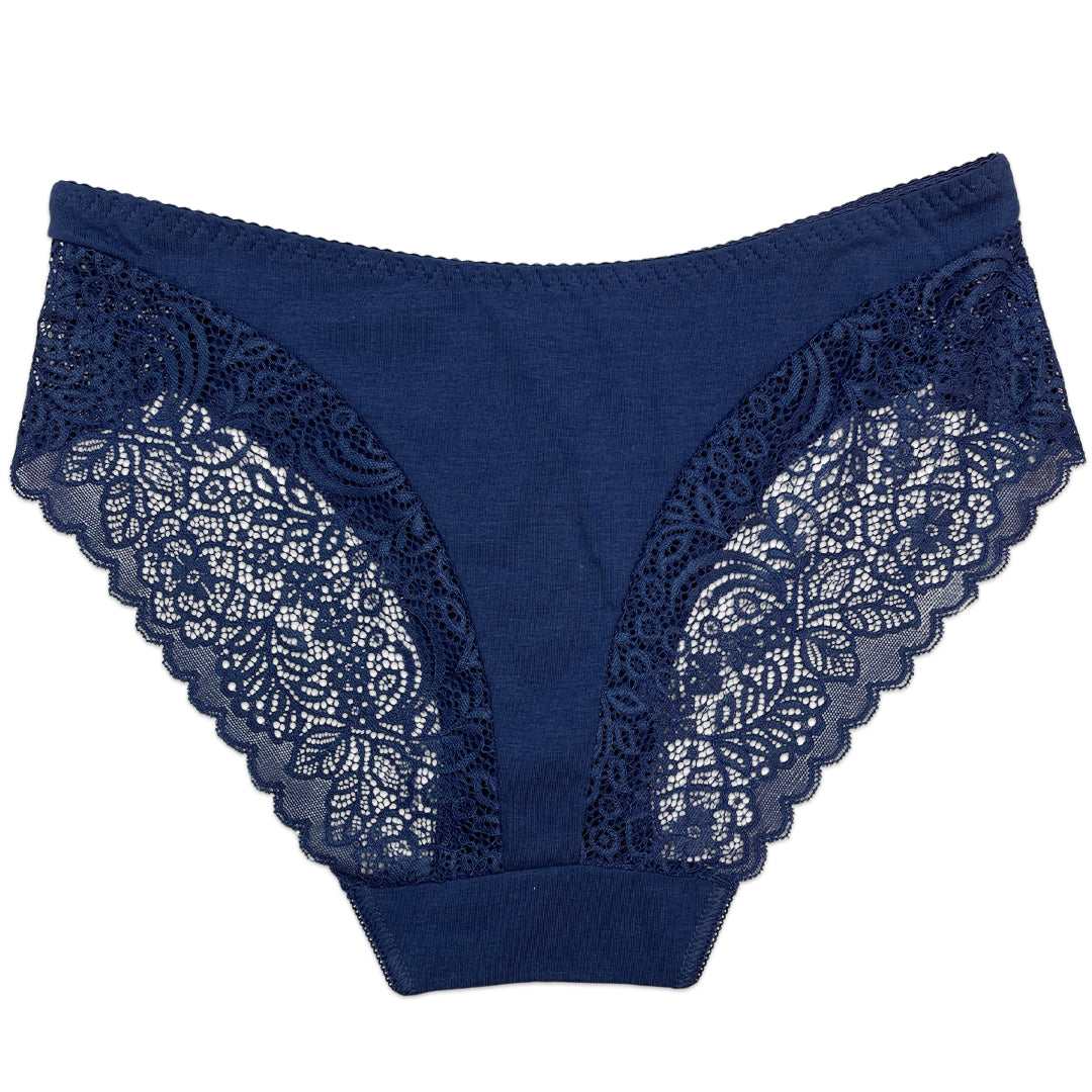 Pack of 3 Briefs Panties - Lace Charm