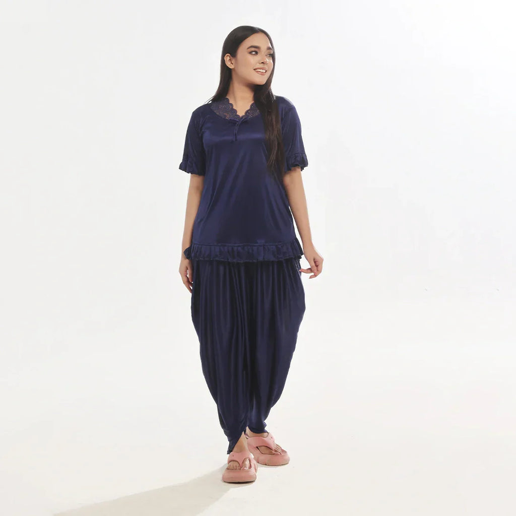 Patiala Silk Pajama Suit