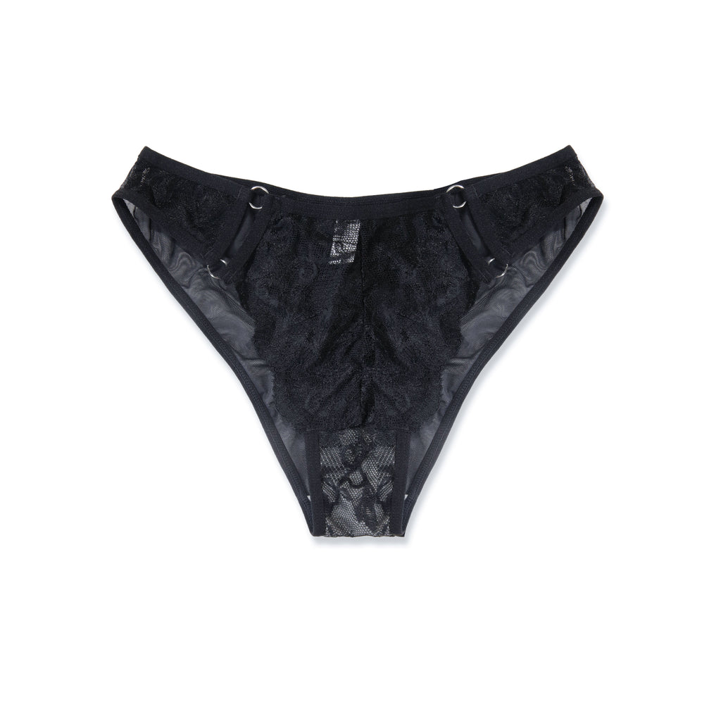 Hipster Panty - Lace Harness