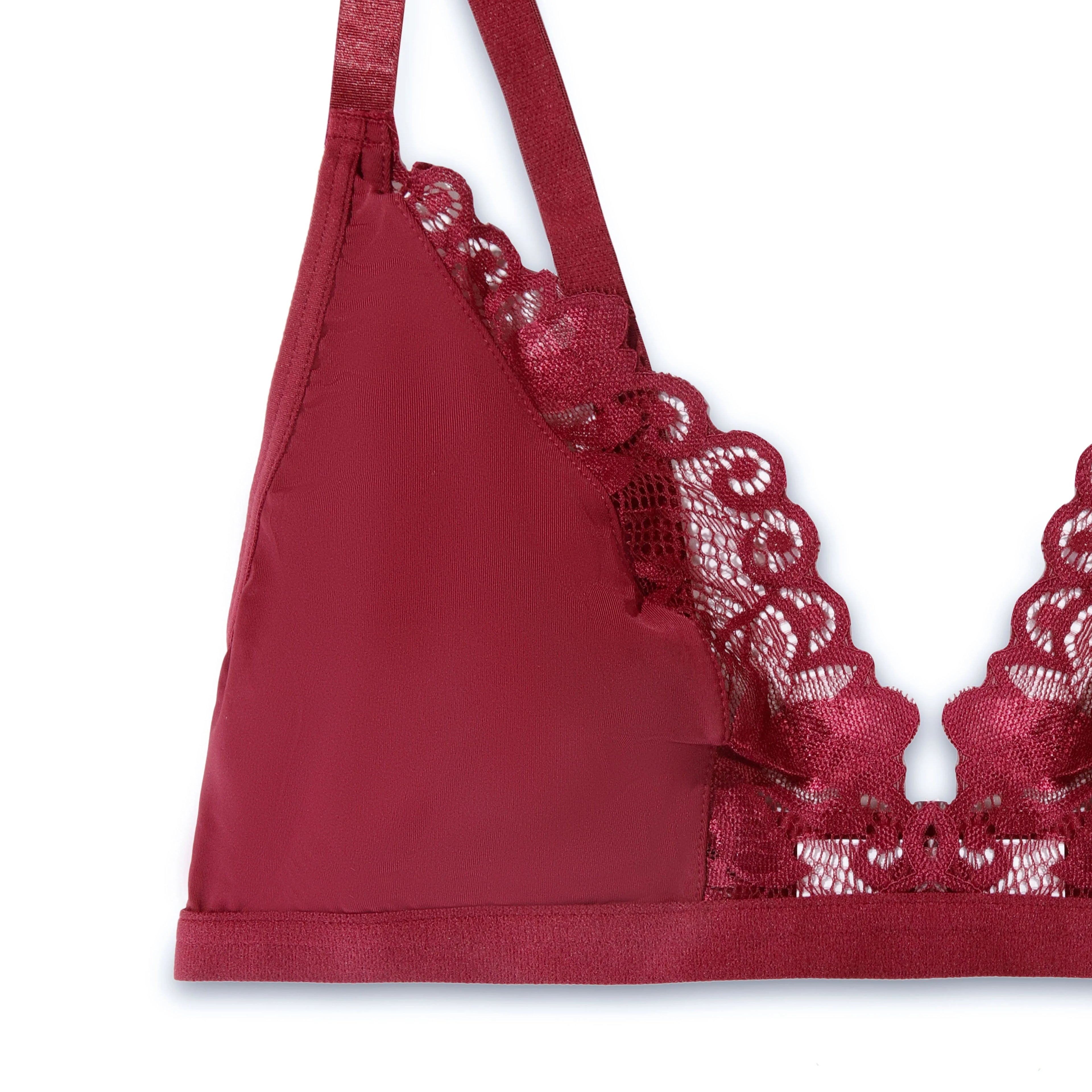 Non Padded Bra - Scarlet Lace