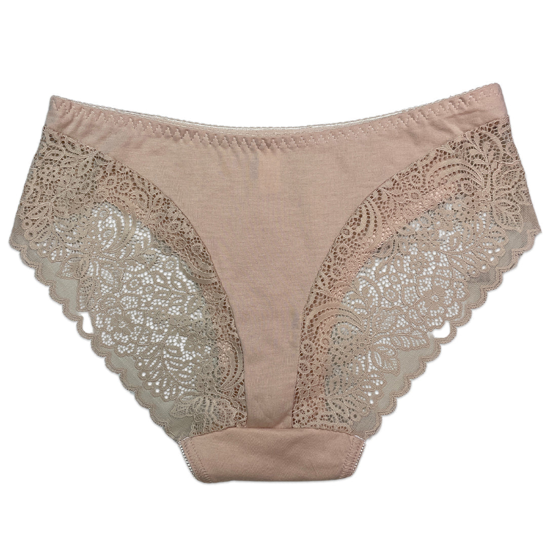 Pack of 3 Briefs Panties - Lace Charm