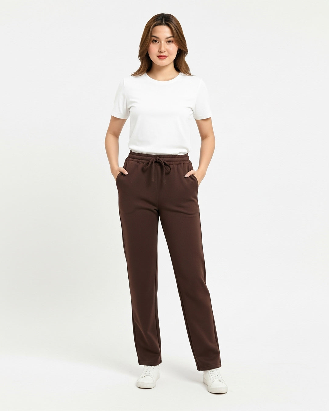 Fleece Trouser – Everyday Fit - Brown