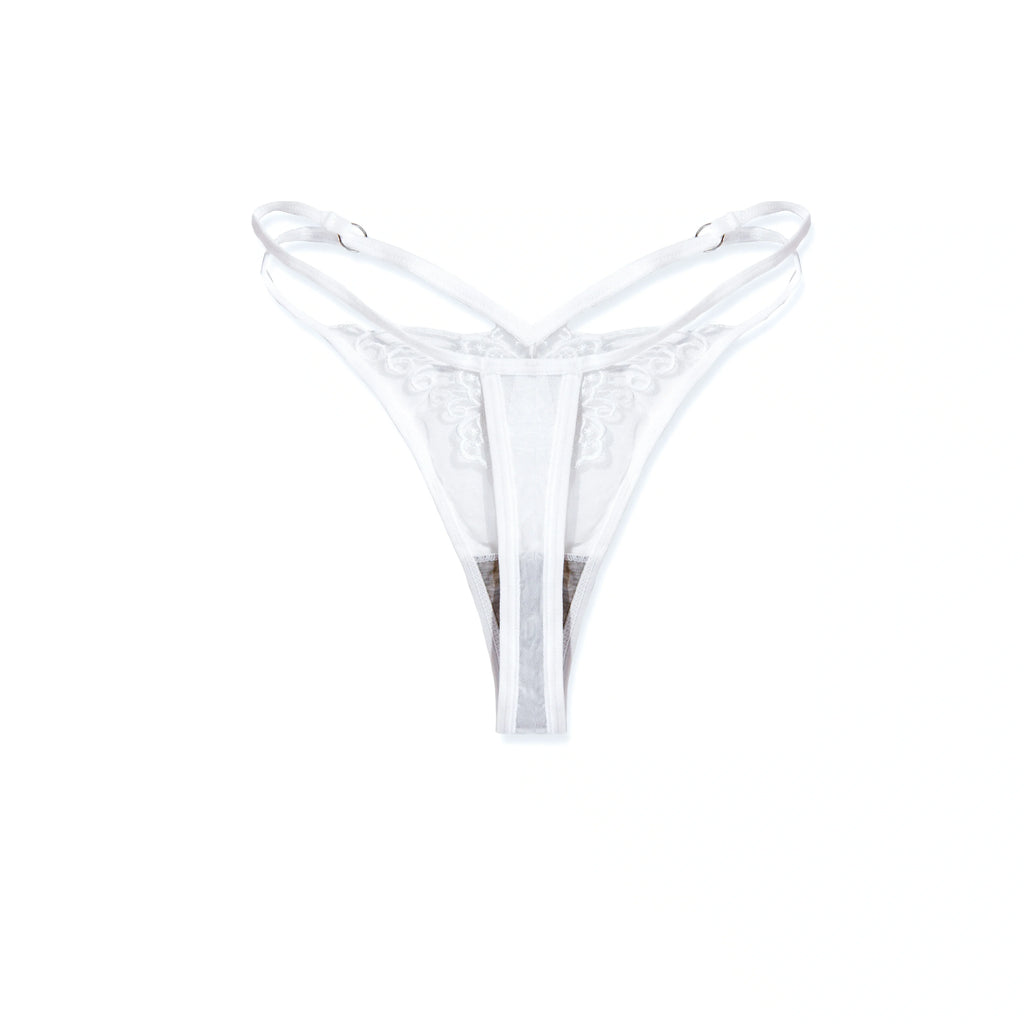 Thong Panty - Lace Wing