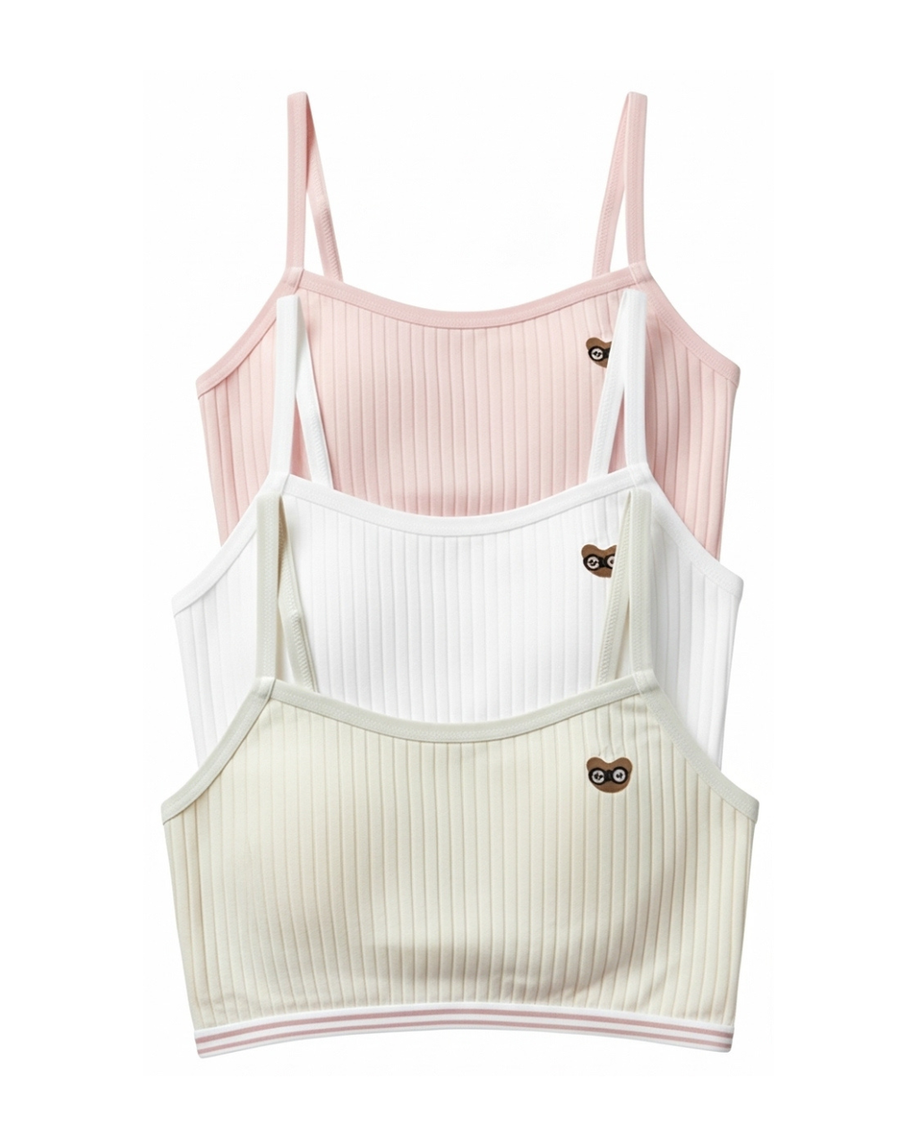 Pack of 3 Teenage Bra - Soft Gleam