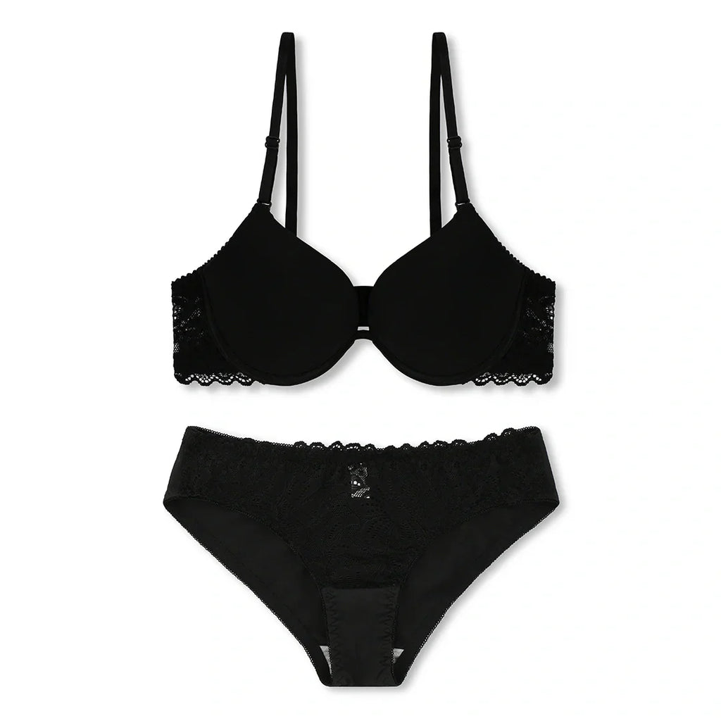 Bra Set -  Black Opal