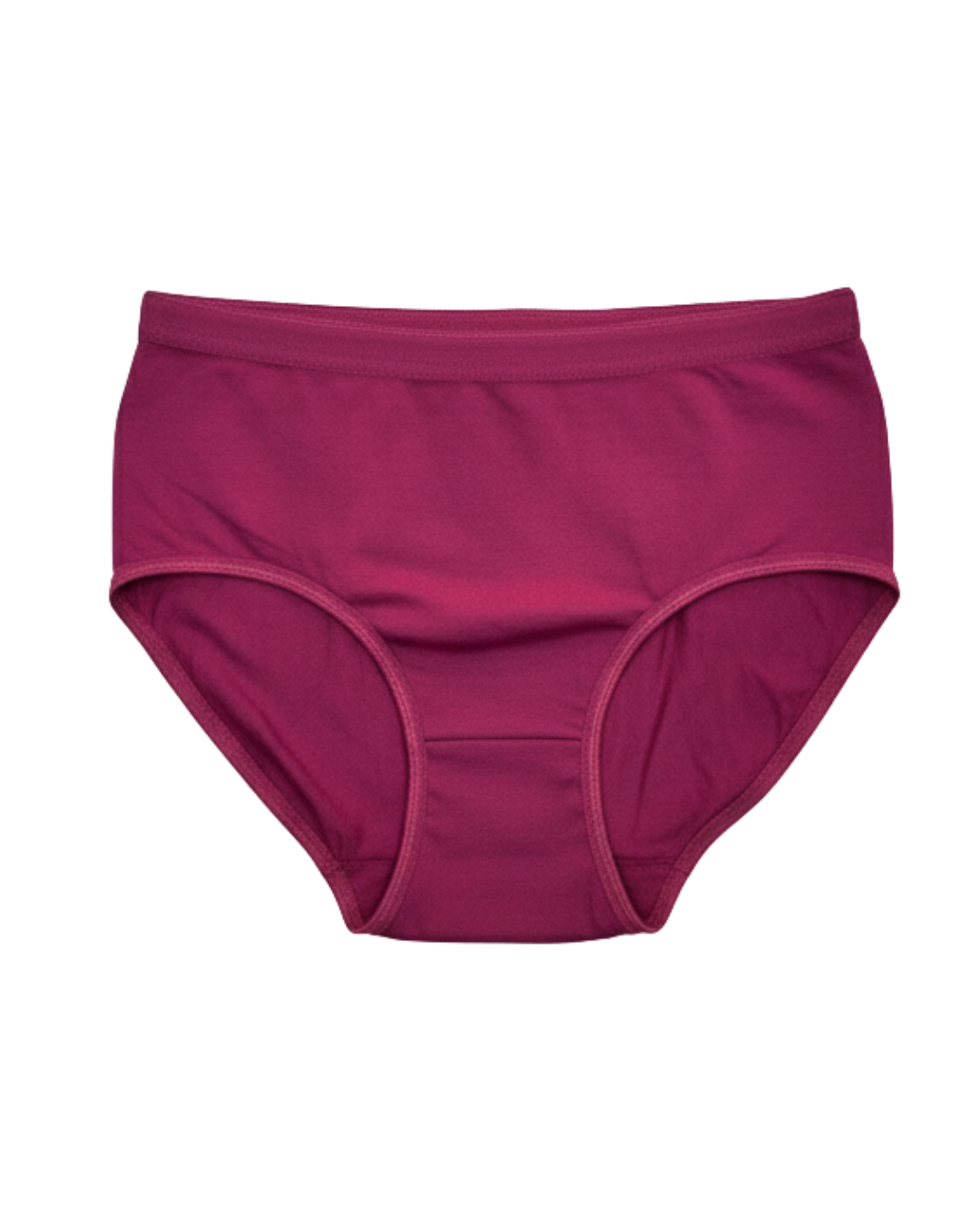 Cotton Brief Panty – Elvica - Maroon