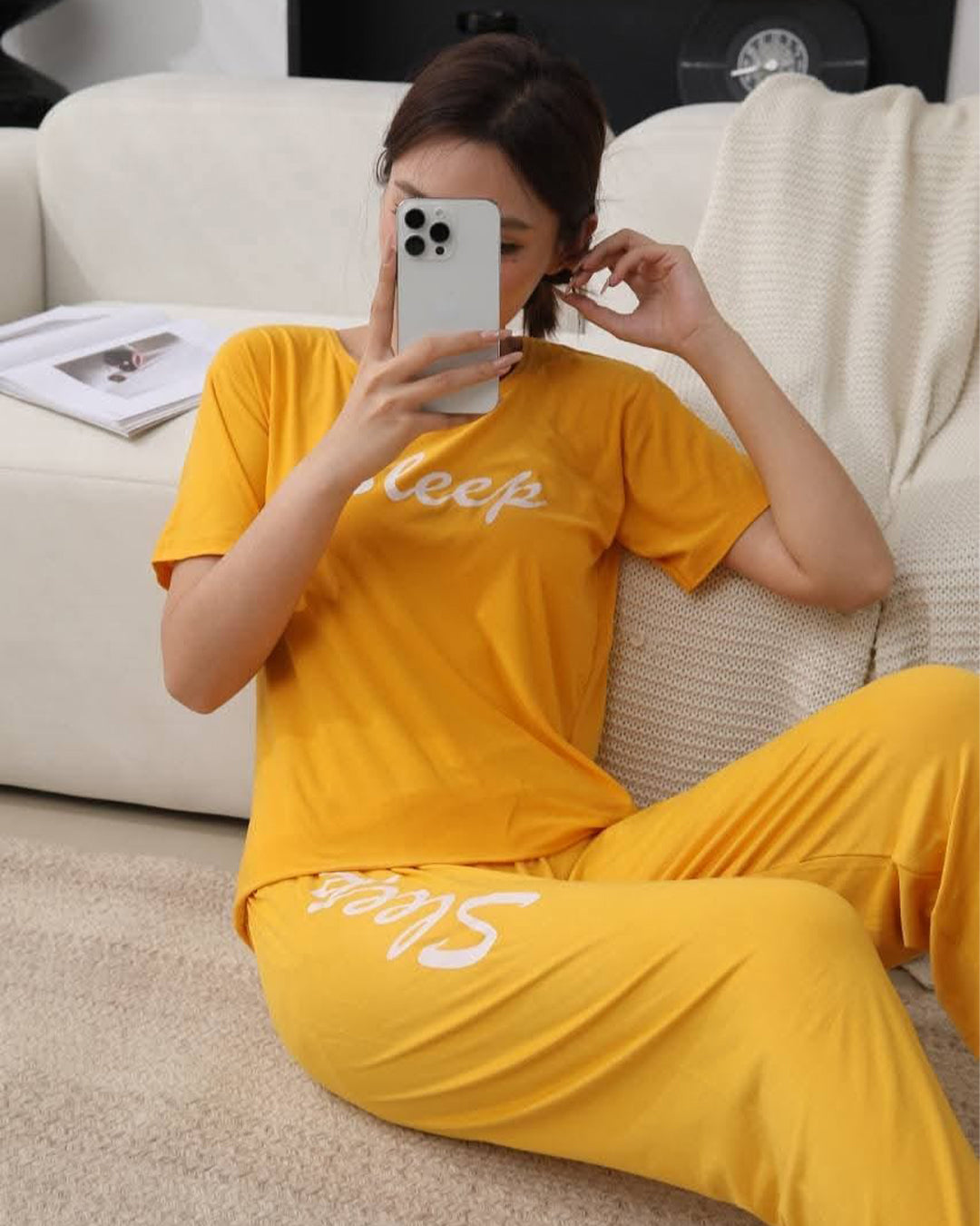 Cotton PJ Set - Sunny Ease