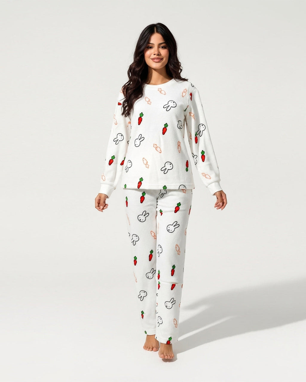 Fleece Pajama Suit - Bunny Snug