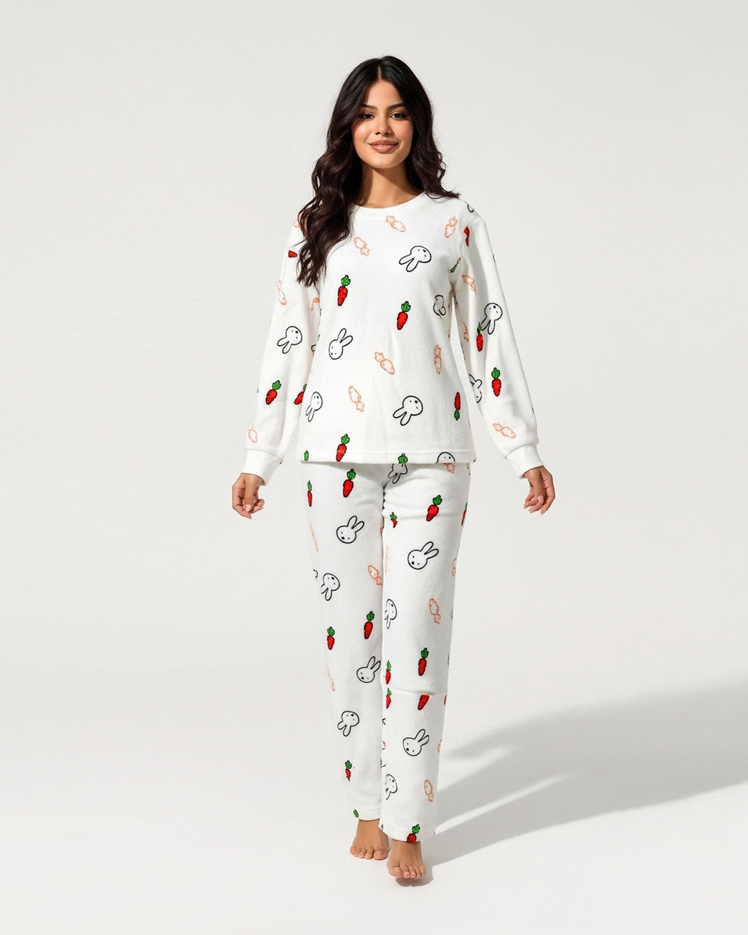 Fleece Pajama Suit - Bunny Snug