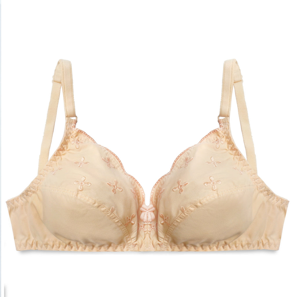 Floral Whisper Casual Non Padded Wireless Bra