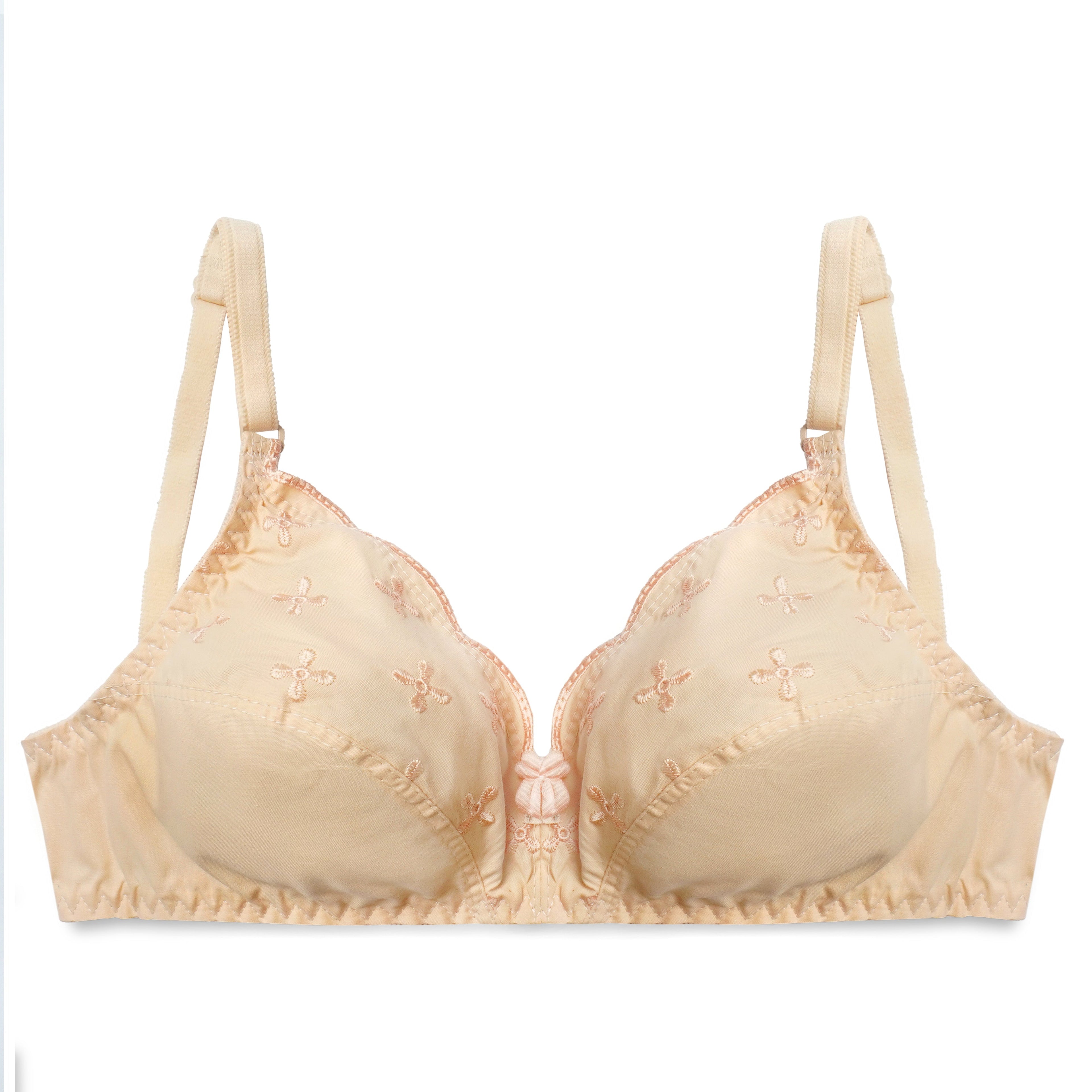 Floral Whisper Casual Non Padded Wireless Bra