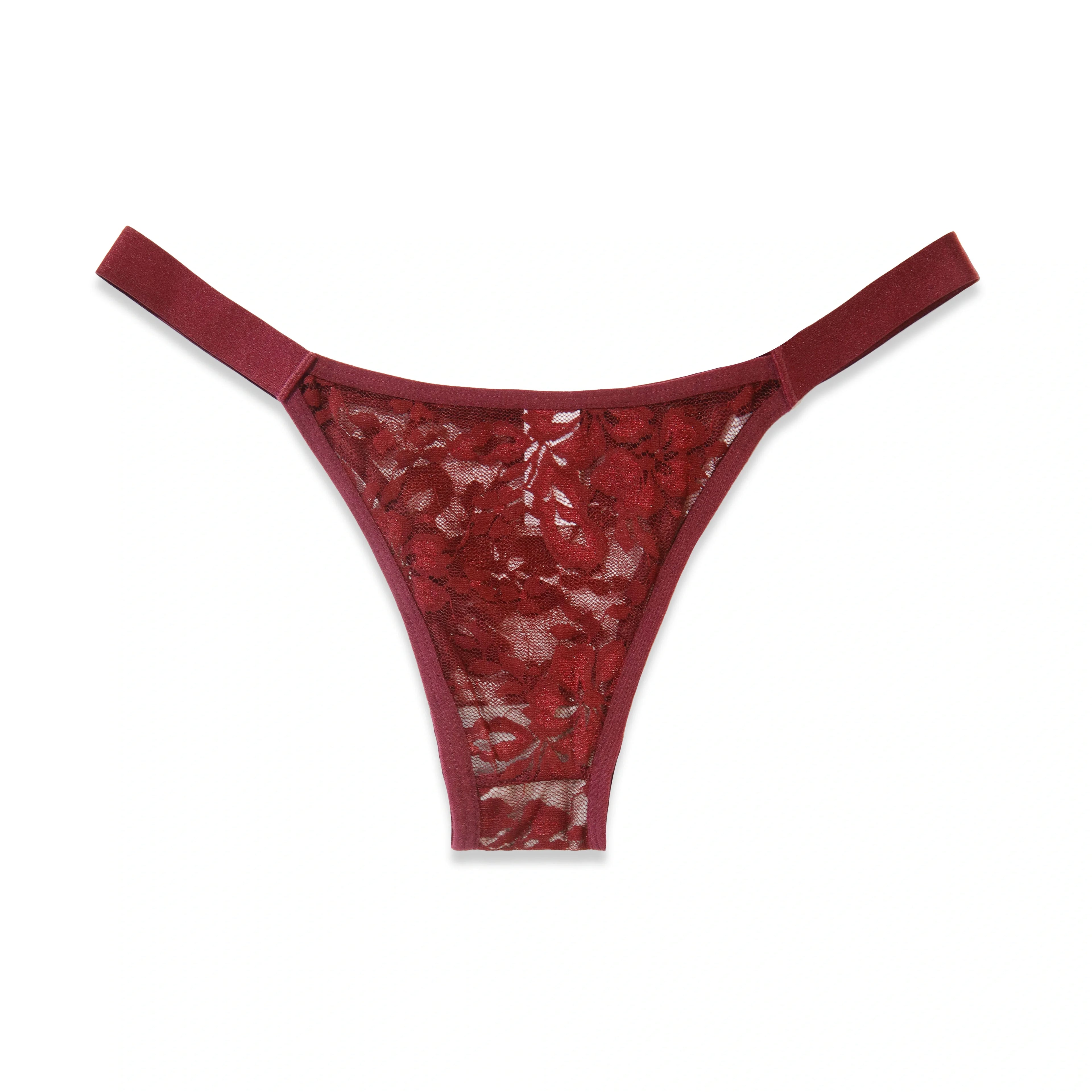 Thong Panty - Luxe Lace Net