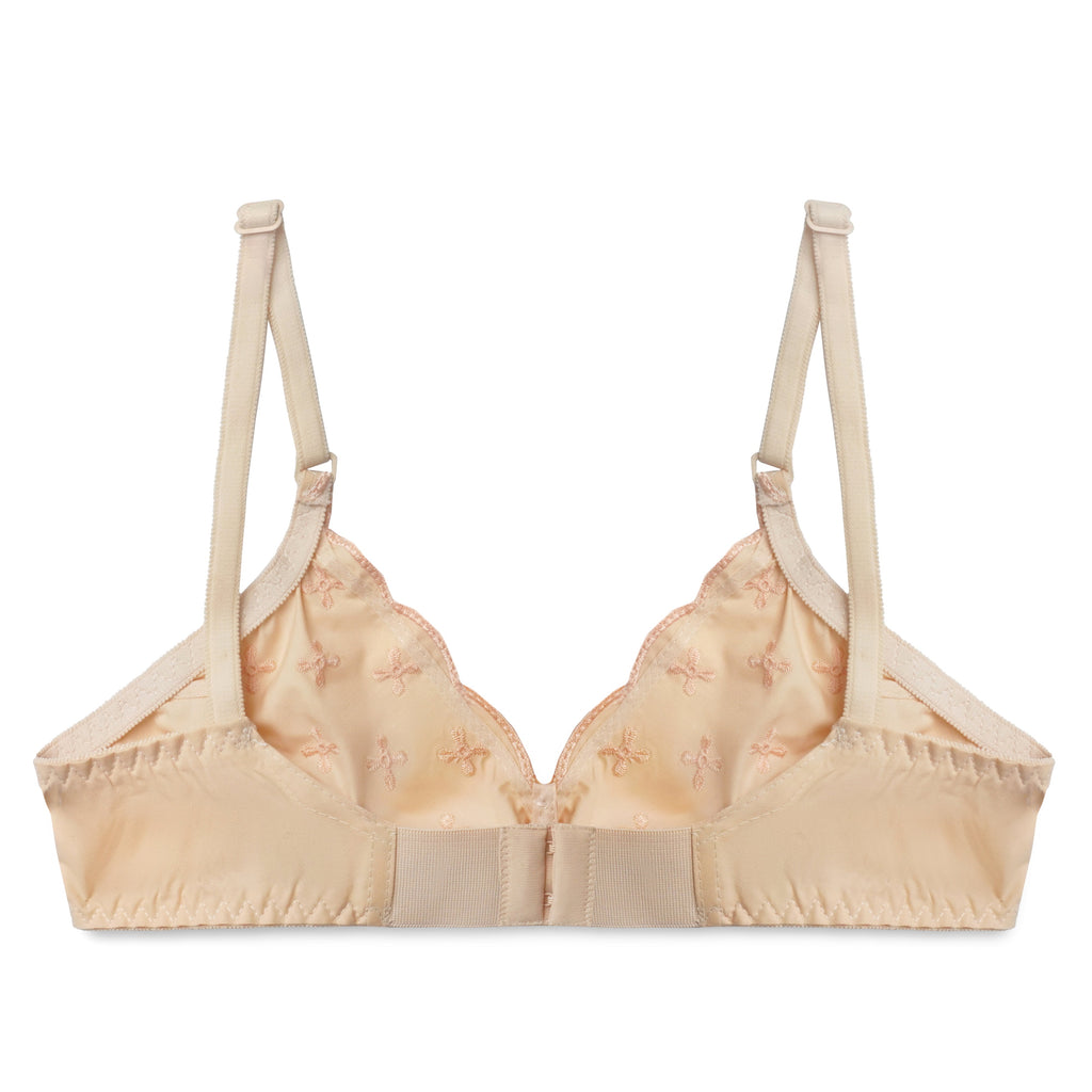 Floral Whisper Casual Non Padded Wireless Bra