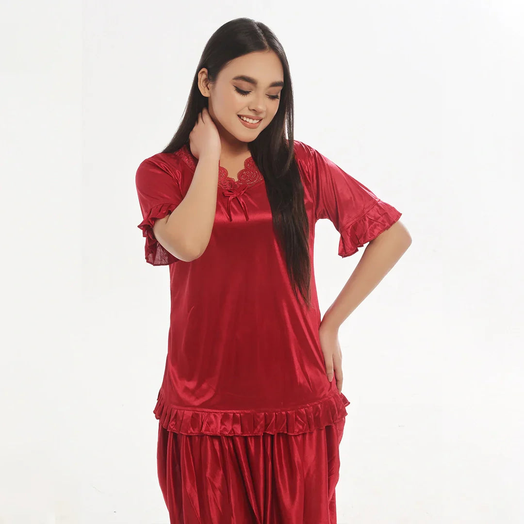 Patiala Silk Pajama Suit