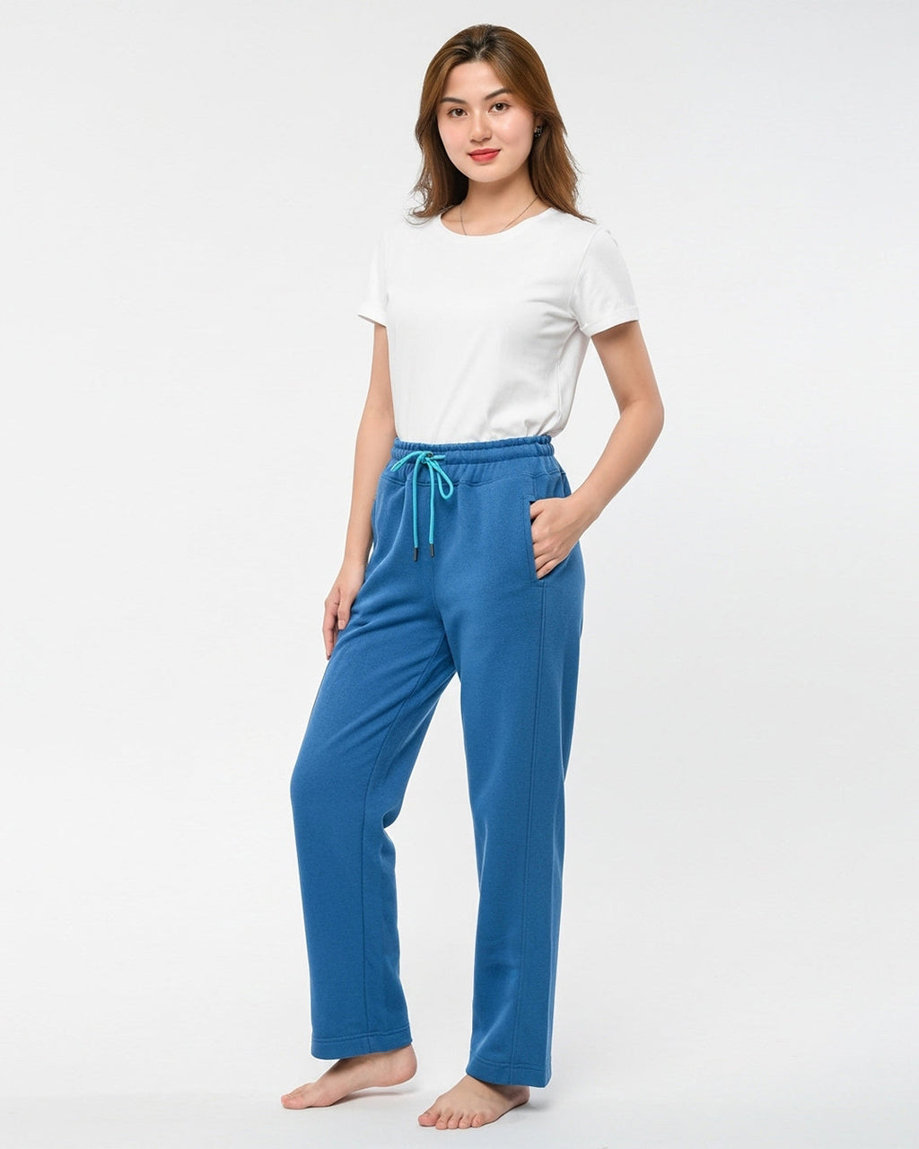 Fleece Trouser – Cozy Fit - Blue