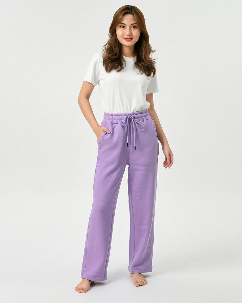 Fleece Trouser – Cozy Fit - Purple