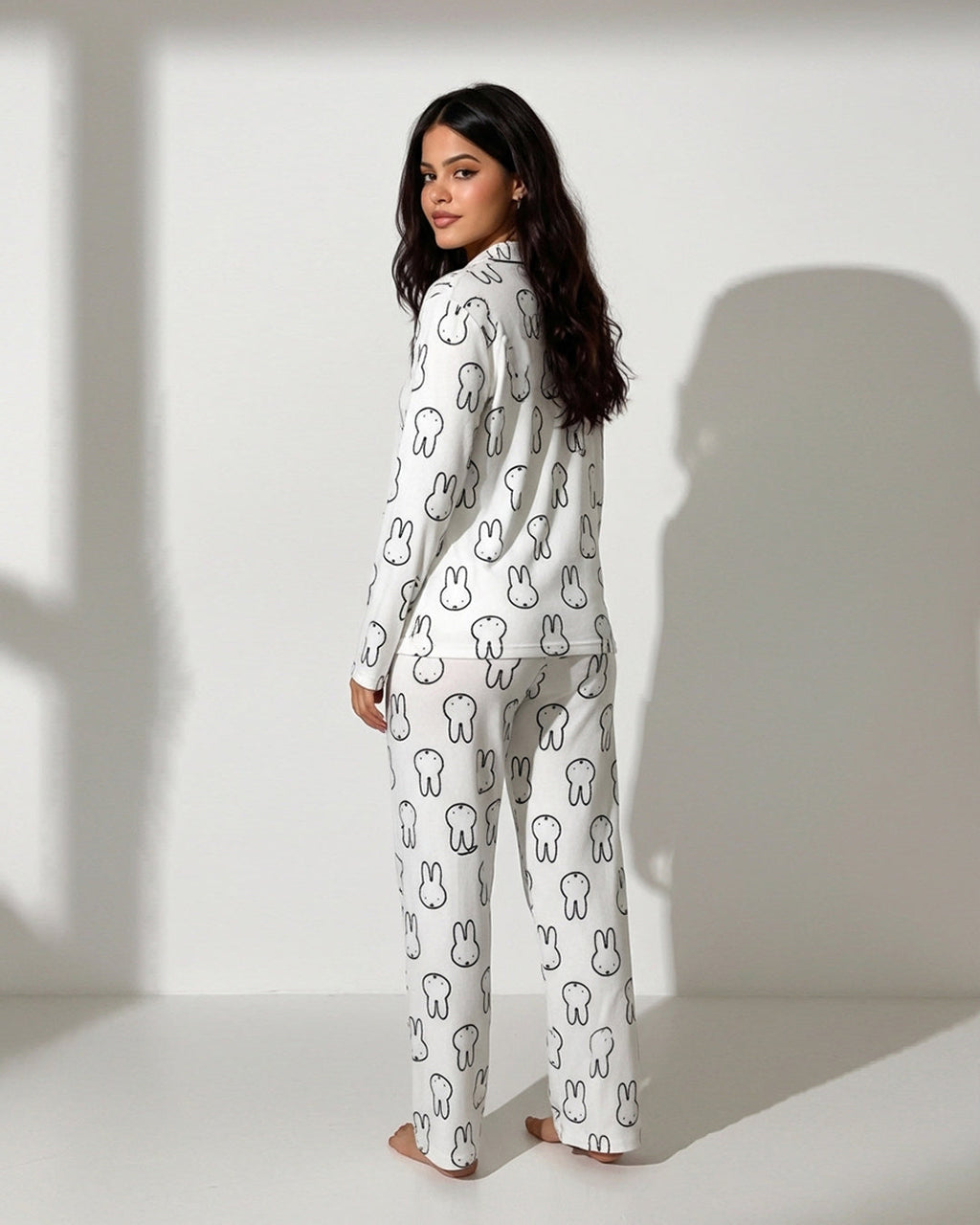 Fleece Pajama Suit - Bunny Bliss