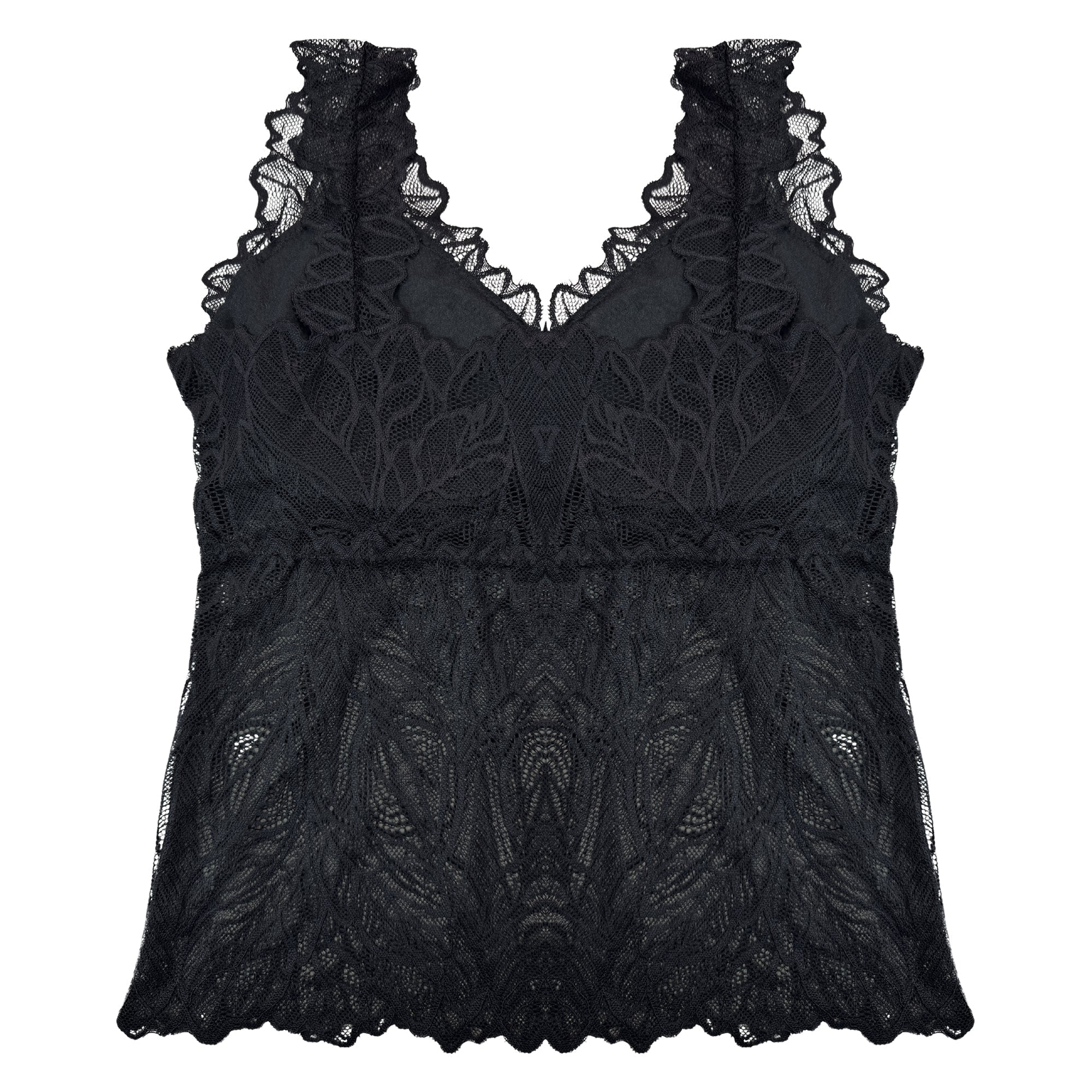 Pack of 3 Tank Top - Padded Sheer