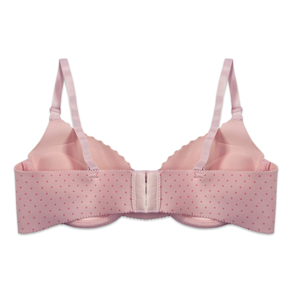 Padded Bra - Pink Dot