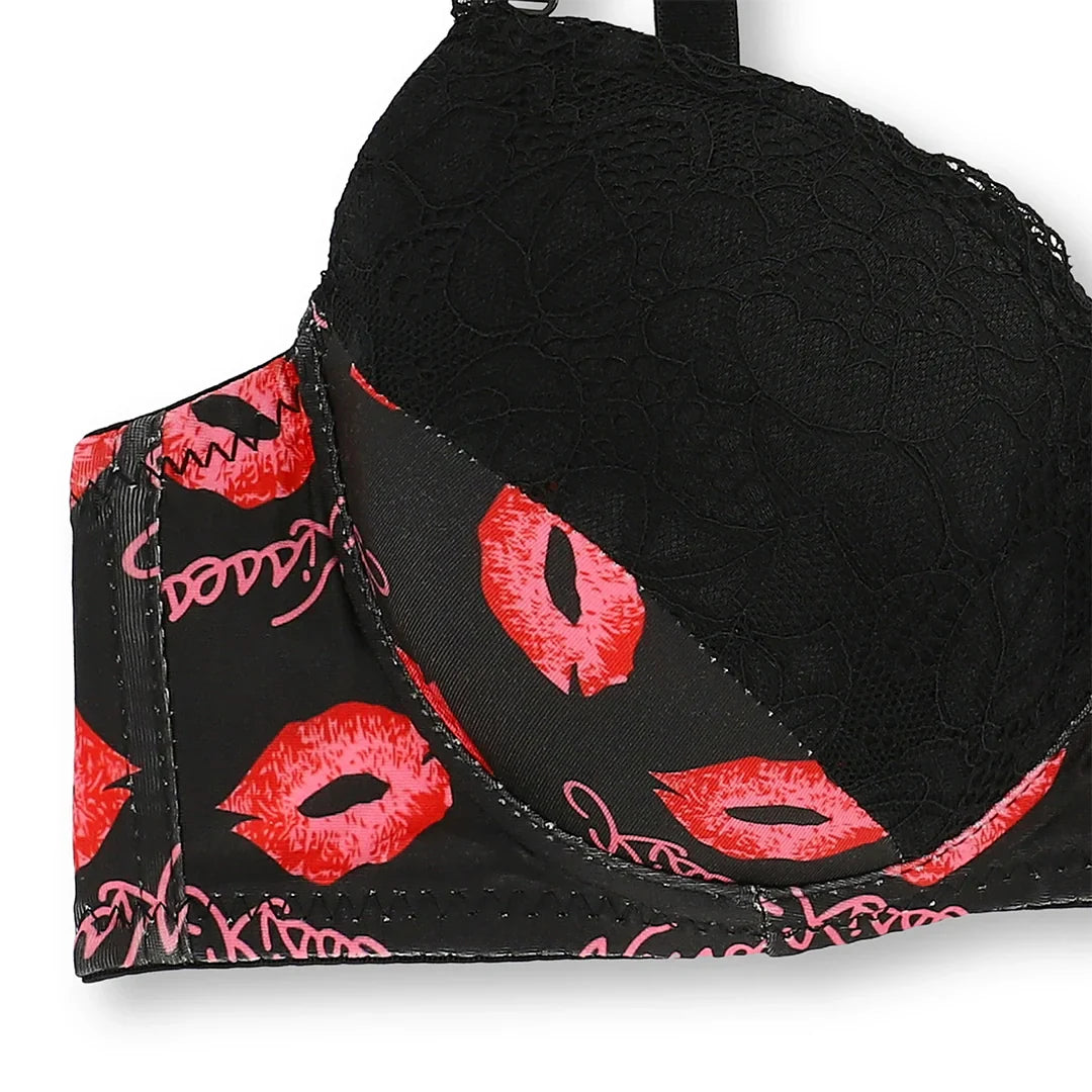 Bra Set - Noir Kiss