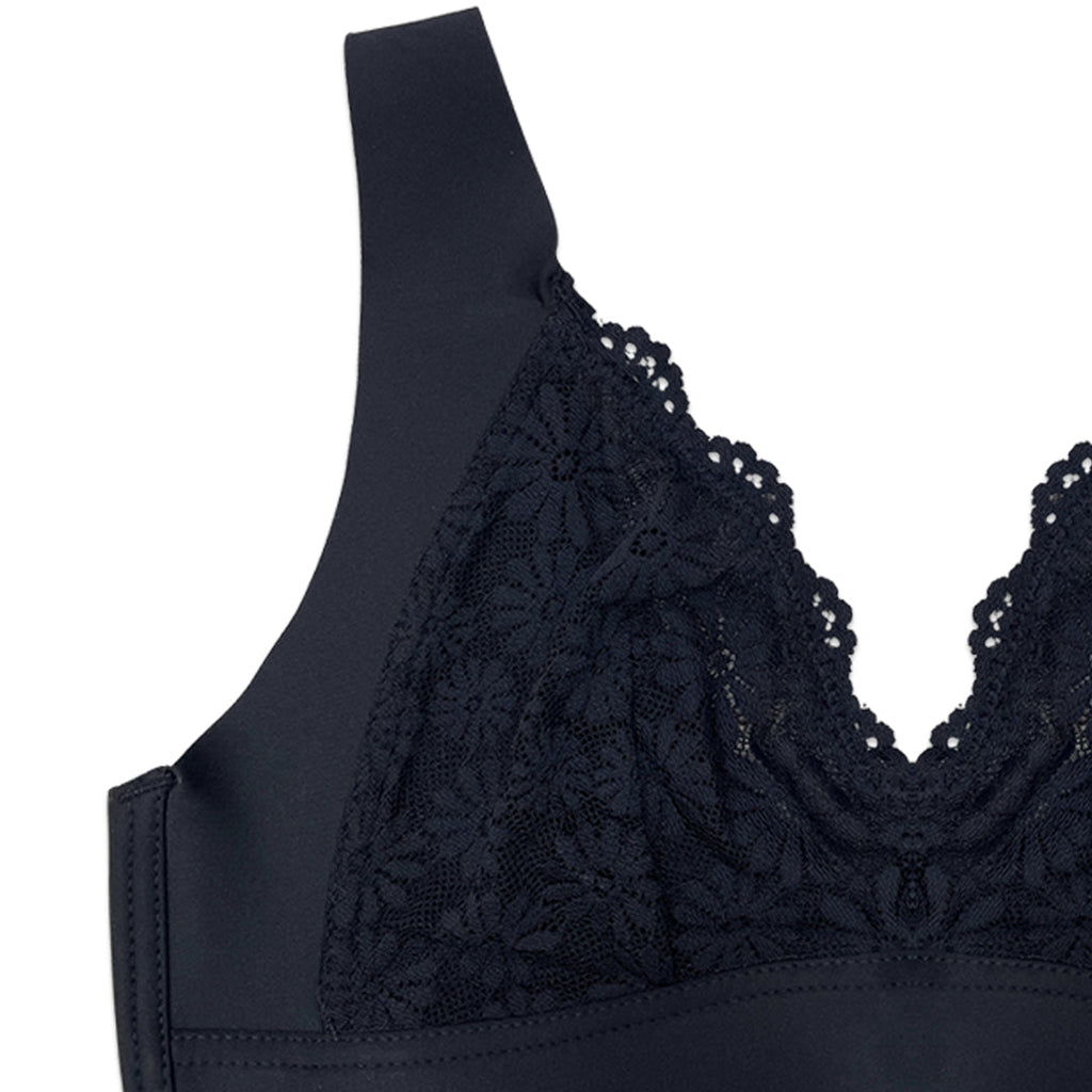 Non Padded Bra - Black Aura