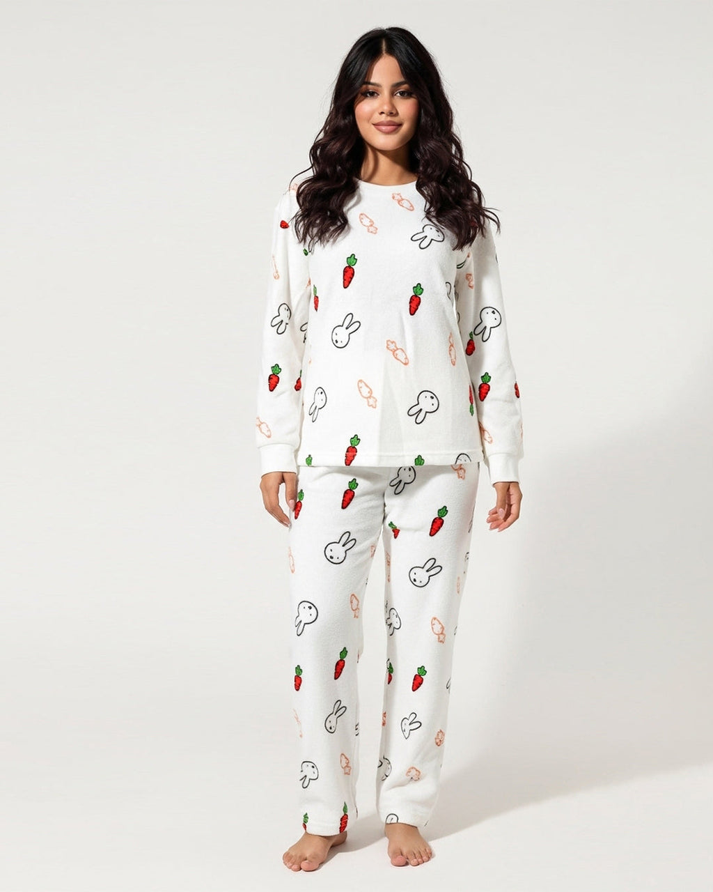 Fleece Pajama Suit - Bunny Snug