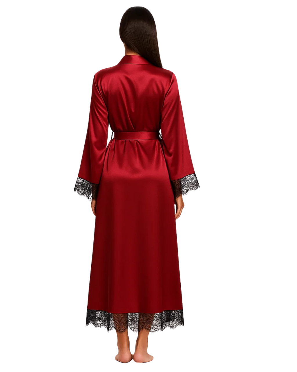 Artistry -Lace Long Robe