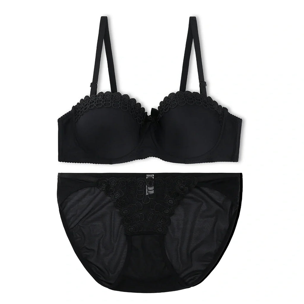 Bra Set -  Noir Lace
