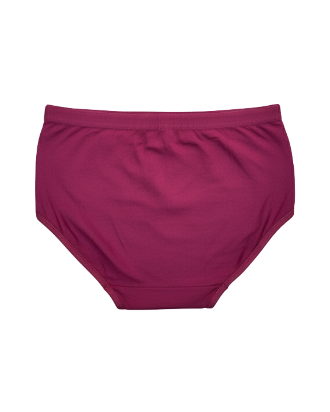 Cotton Brief Panty – Elvica - Maroon