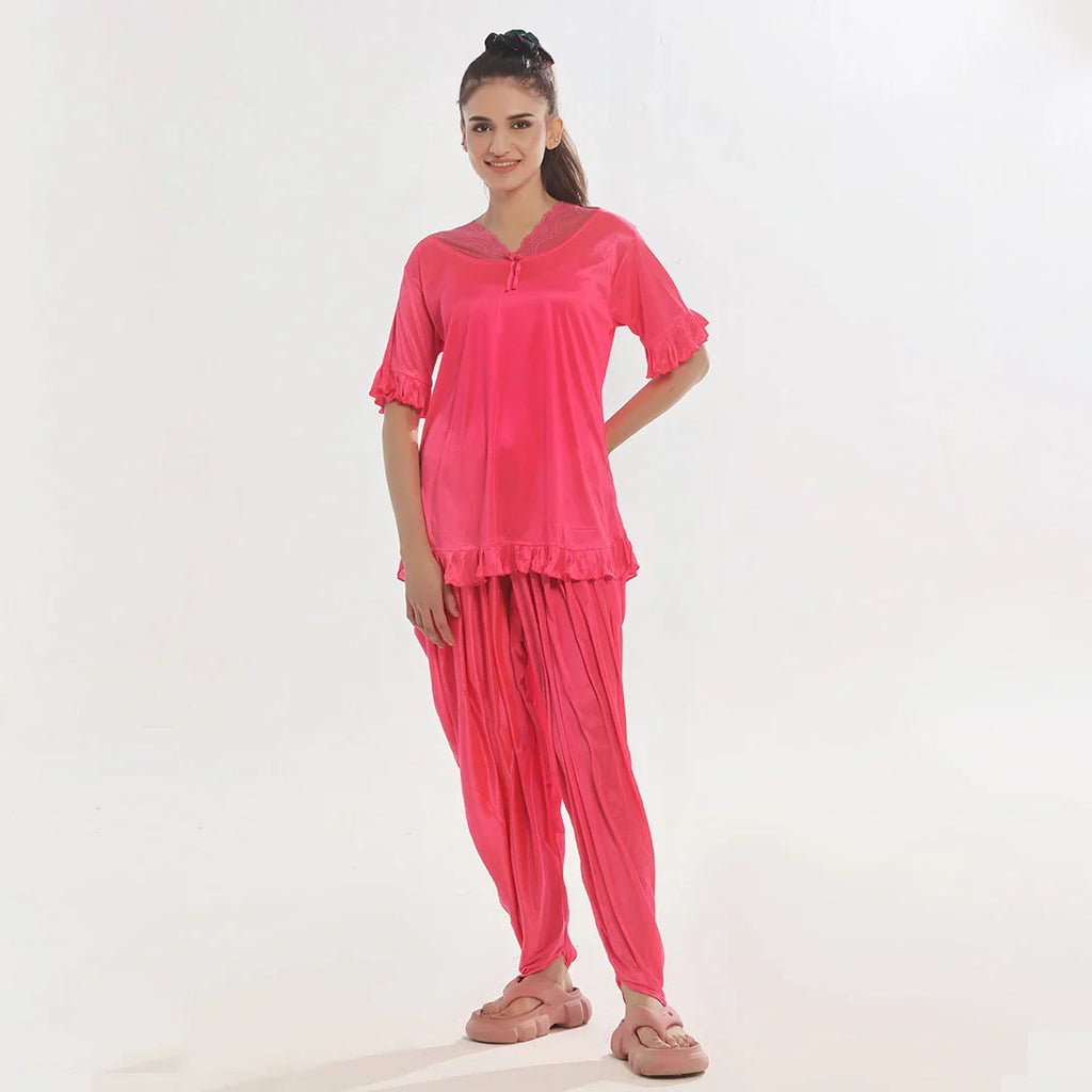 Patiala Silk Pajama Suit