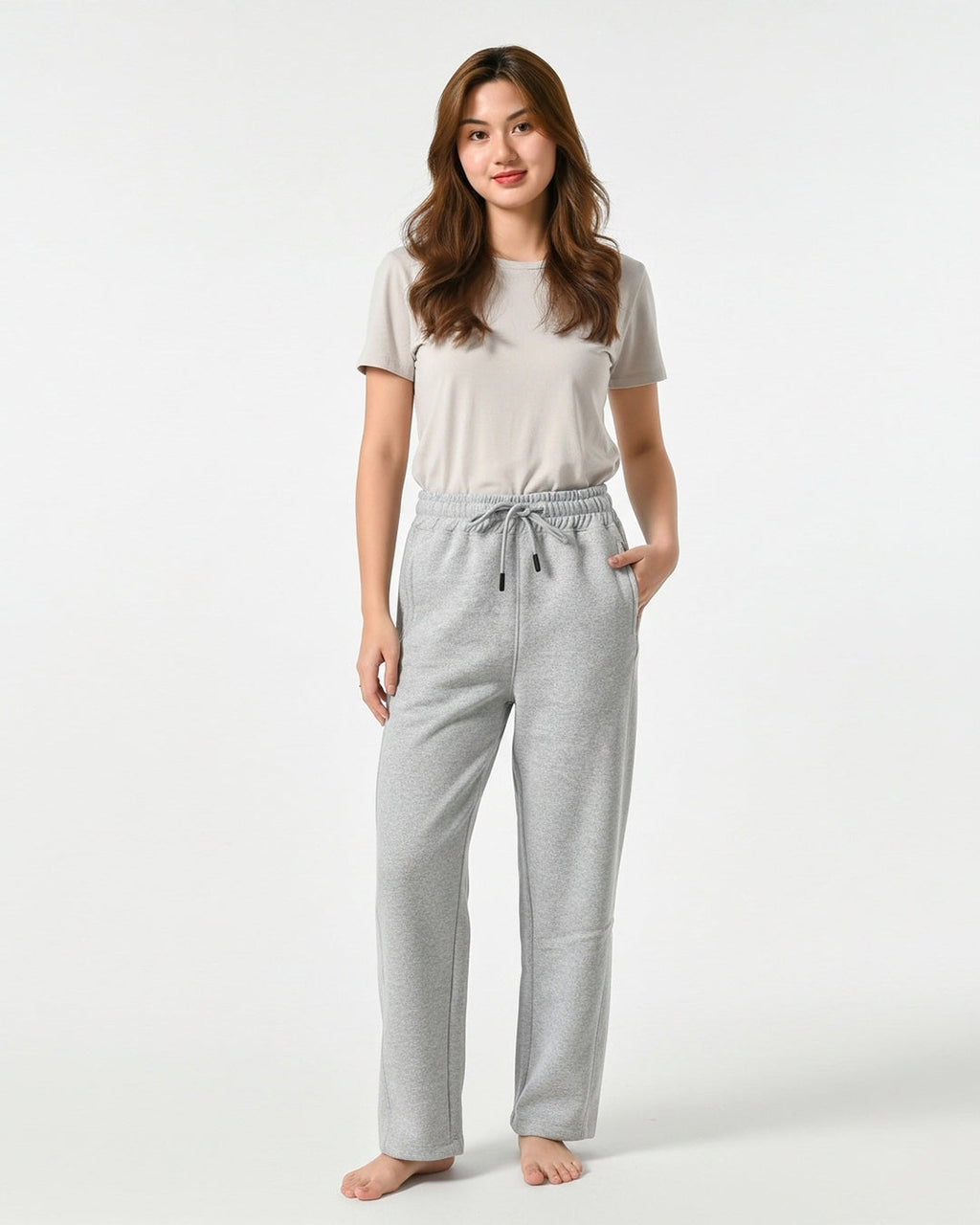 Fleece Trouser – Cozy Fit - Grey
