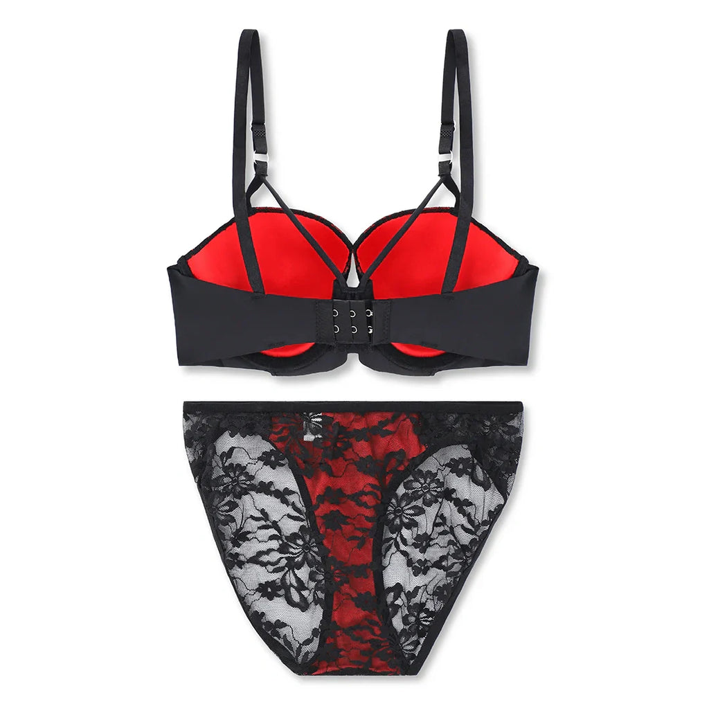 Bra Set -  Red Temptation
