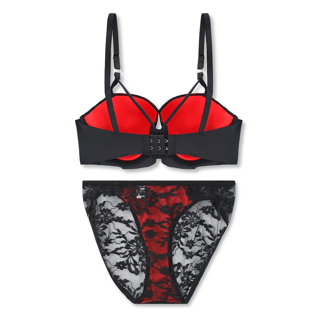 Bra Set -  Red Temptation