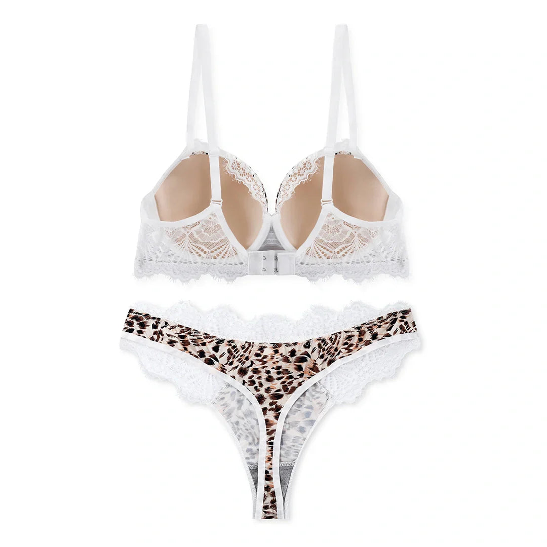 Bra Set -  lace Cheetah