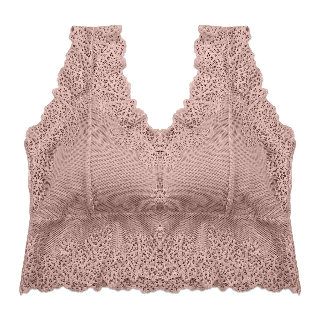 Pack of 3 Bra - Flora Mesh