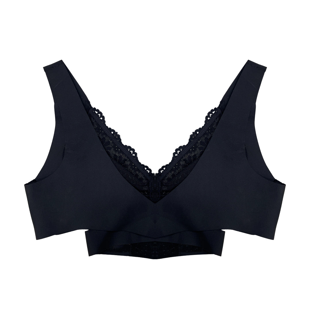Non Padded Bra - Black Aura