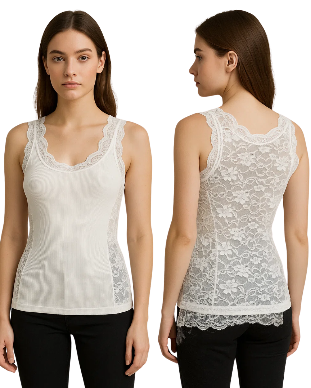 Camisole - Lace Mist
