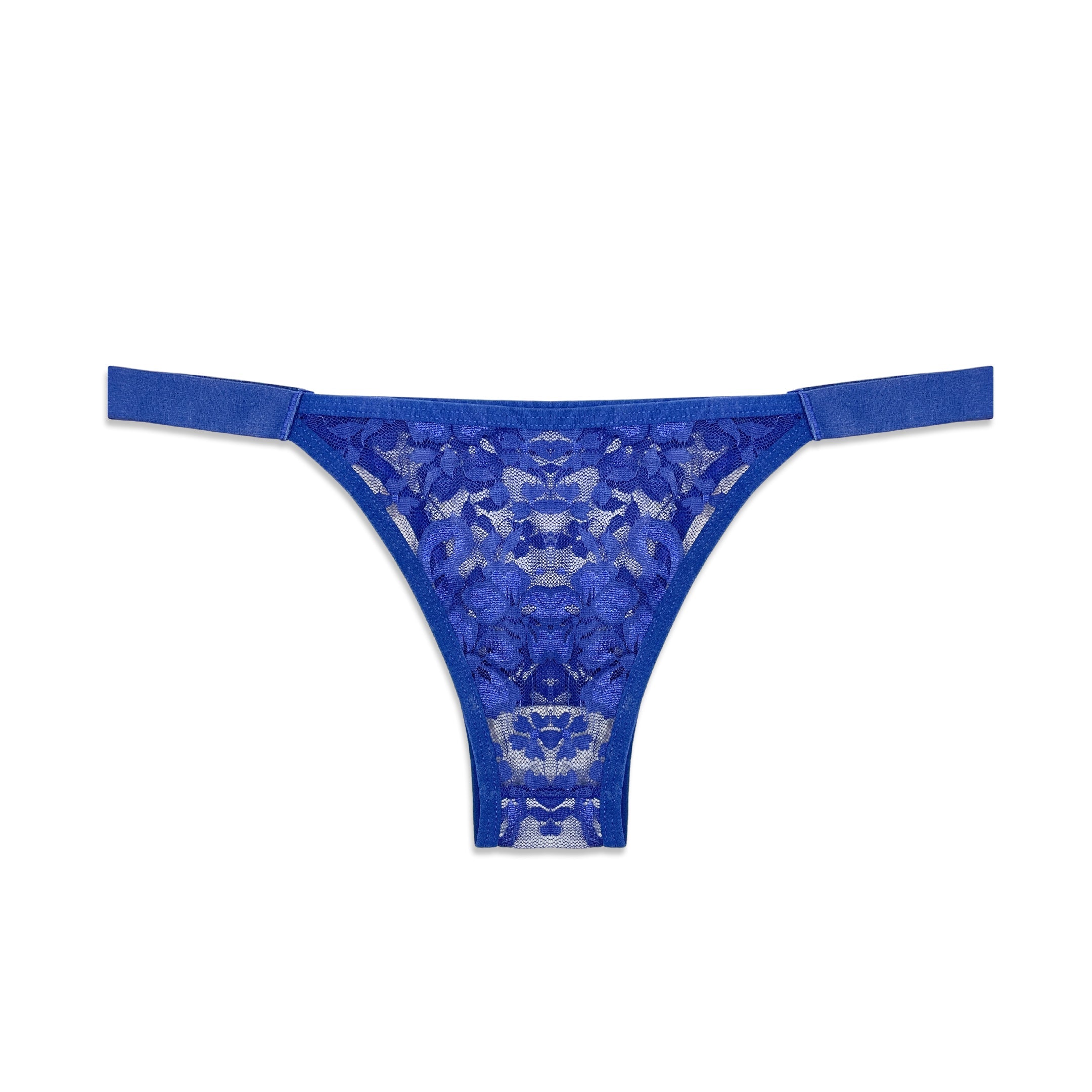 Thong Panty - Blue Sheer