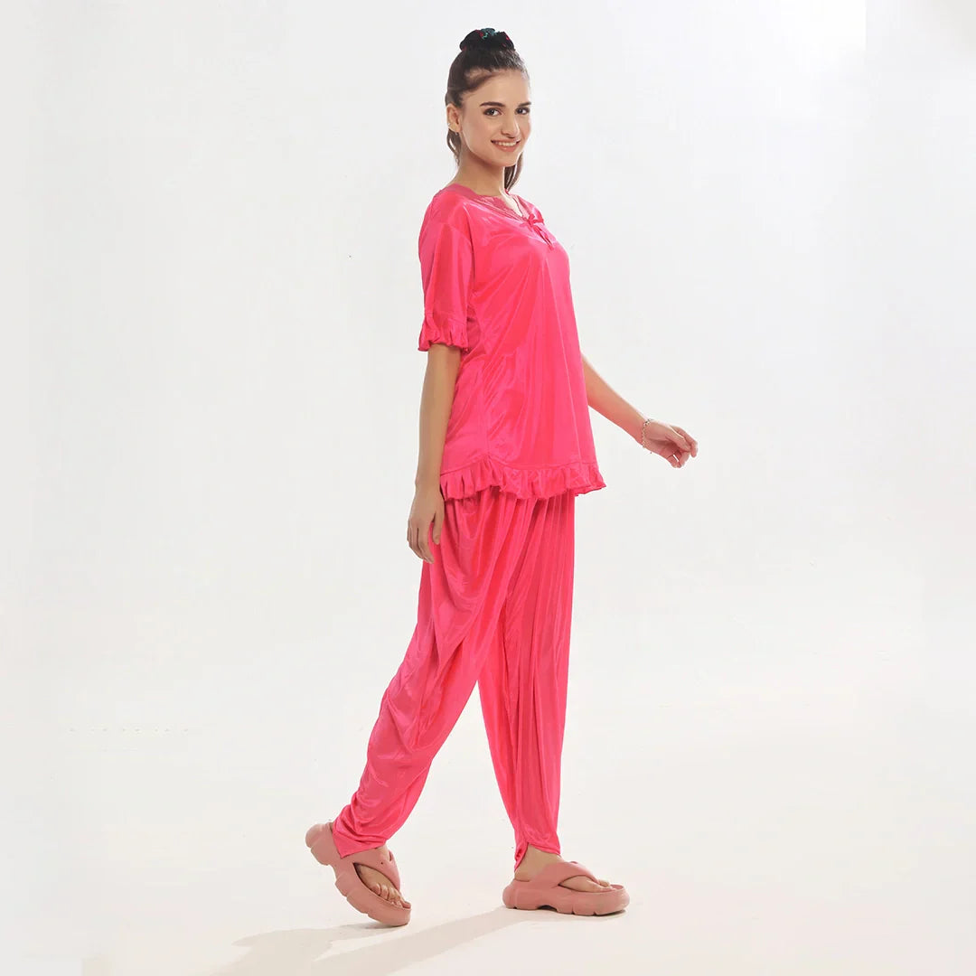 Patiala Silk Pajama Suit