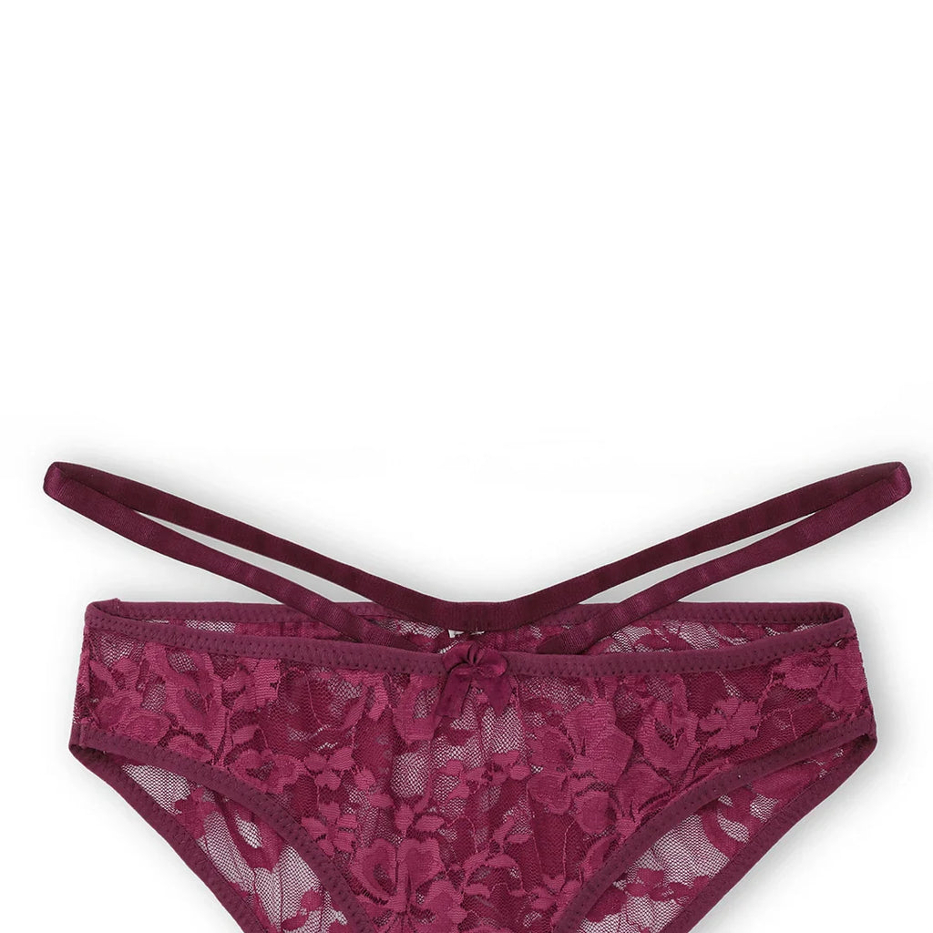 Max Front Open Padded Bra and Panty Set