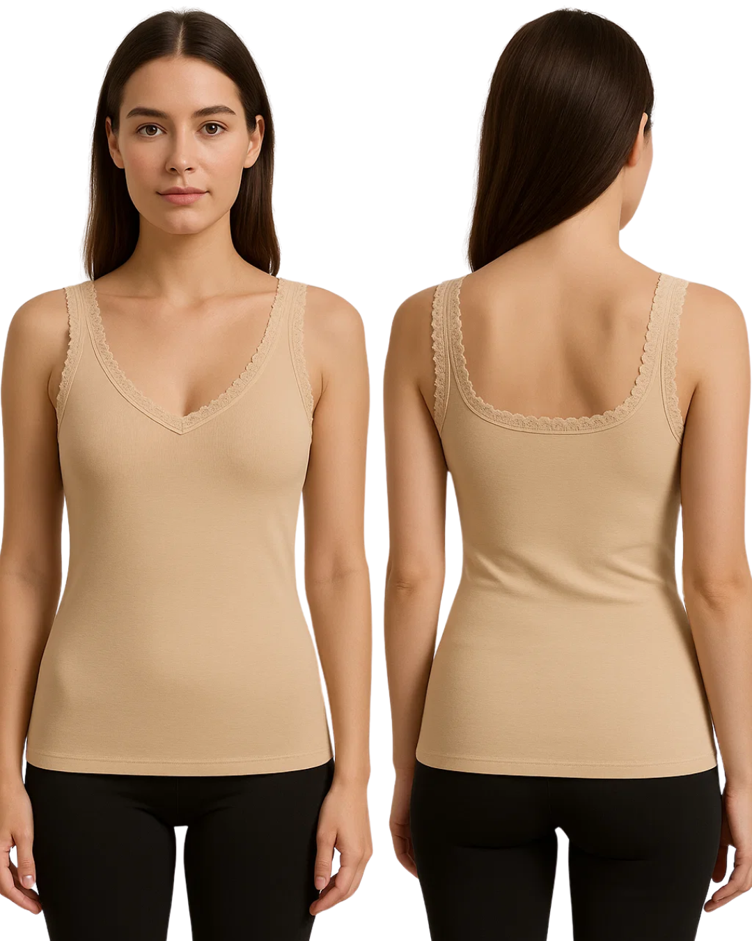 Camisole - Lace Neck