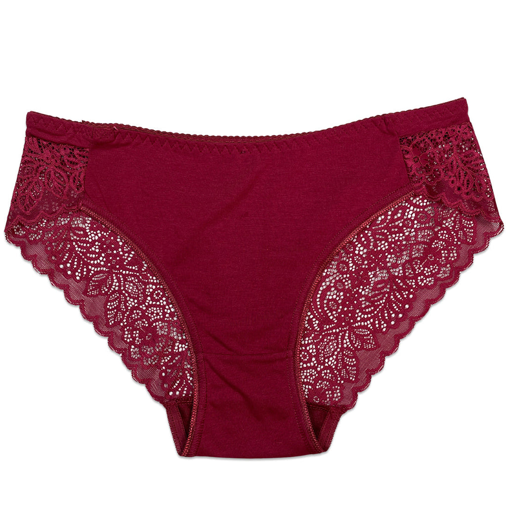 Pack of 3 Briefs Panties - Lace Charm
