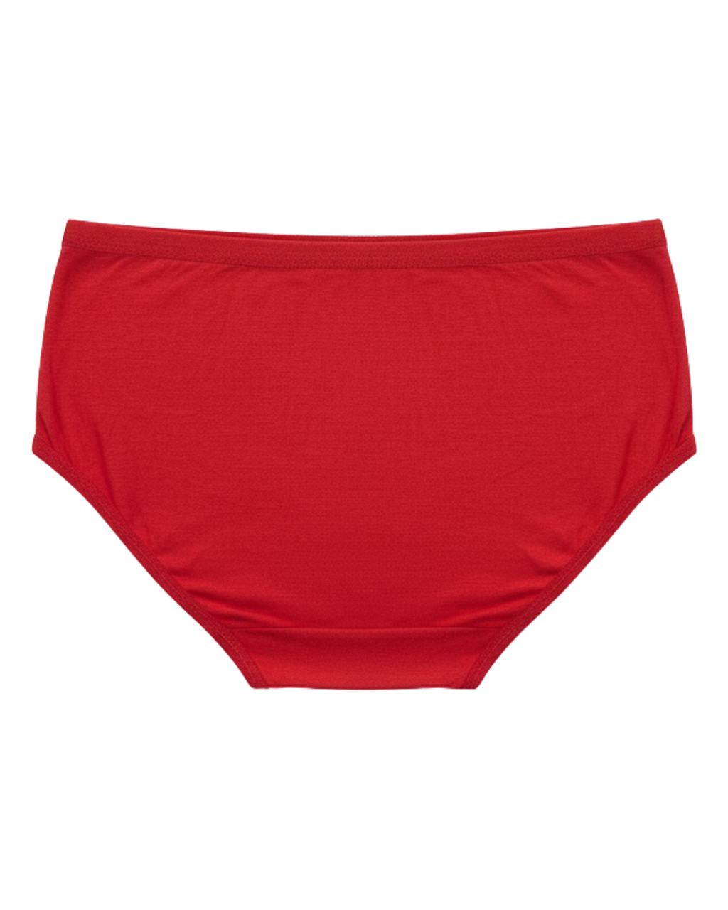 Graphic Cotton Brief Panty – Amoria - Red